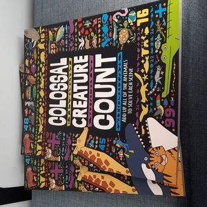 Kid Animal Search Photo Book Addition Colossal Creature Count Activity Books 2